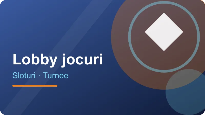 Jocurile din lobby-ul NineCasino – ilustrație pentru secțiunea Nine Casino